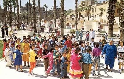 Детский парк в Каире